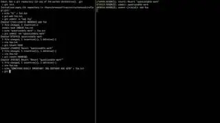 Recover lost work with Git's reflog command