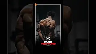 Dark Texture Effect Tutorial in Capcut 🤯🔥 | Gym Edits 