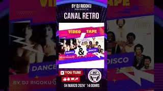 DEMO video tape RETRO 80tas DANCE & DISCO mix /by DJ RIGOKU in the mix #videotape #mix #retro #80s