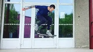 Marcel Vároš - A few skateboarding tricks