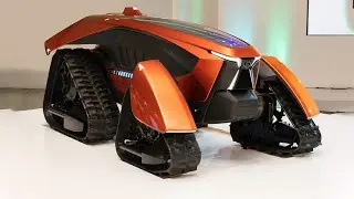 Kubota X Tractor Is An Electric AI Robot Tractor From The Future