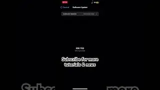 iOS17 Update #ios17beta #ios17update