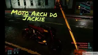 Cyberpunk 2077 consegui a moto do arch  do jackie e dei uma volta na cidade