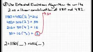 The Extended Euclidean algorithm