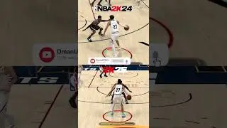 Jamal Murray Behind The Back NBA 2K25 vs. NBA 2K24 #nba2k25 #nba2k25gameplay