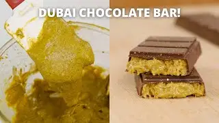 RESEP PISTACHIO BUTTER! Viral dubai chocolate bar!