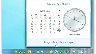 How To Change Date & Time in Windows 7/XP/ Vista [ English ]