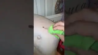 Spot cleaning marker off the kids couch! #asmr #cleanwithme #asmrsounds #fyp #cleaning