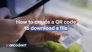 QR Code to Download Files - QR Code KIT