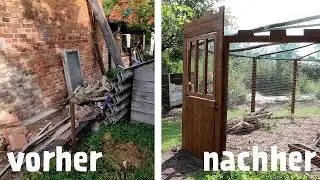 Große Transformation im Außengehege! - Hühnerstall Umbau Teil 3