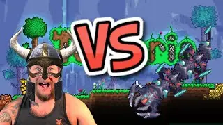 Accident Astrum Deus spawn. Calamity Terraria boss battle