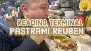 🇺🇸 Pastrami Reuben at Reading Terminal Market - Philadelphia!
