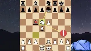 Атака в дебют четырёх коней часть 4