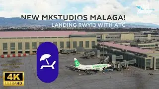 Landing in Malaga with the NEW MKSTUDIOS scenery! | MSFS
