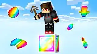 Minecraft, But It's One Super OP Block...