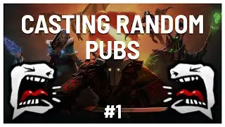 Casting Random Dota 2 Pubs #1 | V-Tune and Xcalibur vs fn