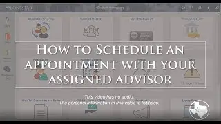 Schedule an Advisor Appointment