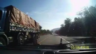 VIAGEM SP/BAHIA JUNHO DE 2016 P/13 SAINDO DA POUSADA SIGA E PARE BR 116.