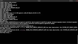 Android 12 AOSP Build and Run Phone Emulator