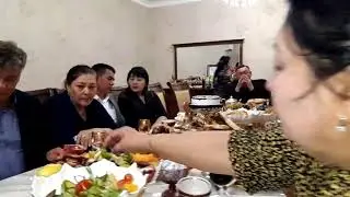 Улықбек құда бала мен Жібека құдағи келіннің алғашқы есік ашуынан