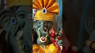 ganpati bappa morya.. #ganeshji #ganpatibappamorya #ganpati #decoration #hindu #sanatan #shorts