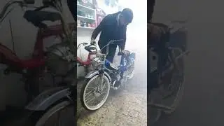 Çift silindir Mobylette