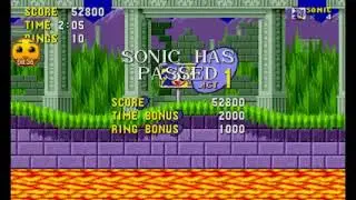 Sonic The Hedgehog Classic 1-1 to 4-1