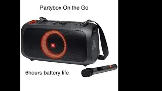 Partybox On The Go Karaoke Testing Part 2!