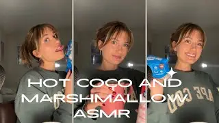 Tis the season for a hot coco and marshmallow ASMR!!!