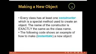 Using Classes in JAVA