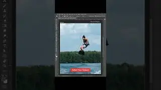 Move Subject Easily in Photoshop⚡ #photoshop #shorts #graphicdesign