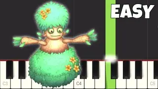 Amber Island - EASY Piano Tutorial - My Singing Monsters