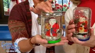 Como Hacer un Globo o Bola de Cristal para Navidad