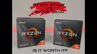 Ryzen 3600 vs 3700X - Wasted Money?