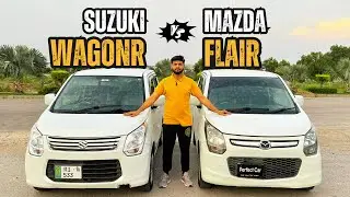 Suzuki WagonR Vs Mazda Flair | Detailed Comparison | Price, Specs and Features of WagonR and Flair
