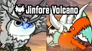 The Battle Cats | Jinfore Volcano: Magma Tunnel Area 1~4