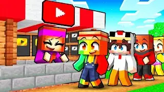J'ai ouvert mon ENTREPRISE de YOUTUBERS sur Minecraft !