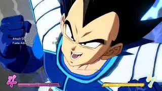 Base Vegeta solo two touch scenario