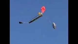 Mercury Atlas - Fin flutter - Manching 2016 Slow motion