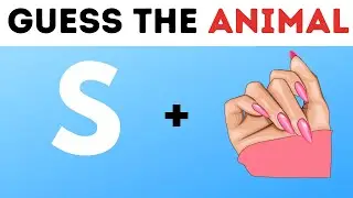 Guess The Animal From Emoji 🦁🦄🔍 l Emoji Quiz l Hard Edition