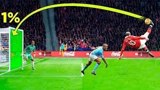 😱 Momentos que OCURREN 1 de CADA 100 BILLONES en el Fútbol *IMPOSIBLE*