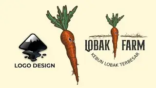 cara membuat logo vintage di inkscape / vintage logo design tutorial in inkscape