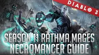 2.6 Rathma Skeletal Mage Necromancer (GR95+ Solo/T13 Speedfarm) - Season 11 Progression Build