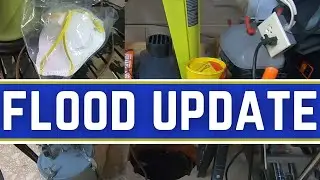 Our Basement Flooded | Water Damage | Woodwork Update | Shout Outs