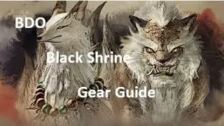 BDO Solo Black Shrine ~ Gear Setup Guide