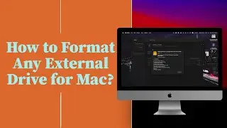 How to Format any External Hard Drive for MacBook and which Format to choose?? - Updated 2021