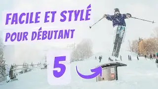 Les 5 tricks stylé à apprendre en ski pour débutant