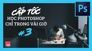 Tự học Photoshop Cấp Tốc - BÀI 3 - Cắt ghép người qua nền khác - du lịch 
