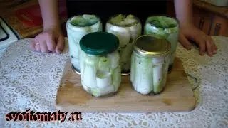 Маринованный лук порей на зиму