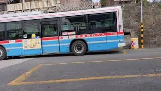 京浜急行バス三崎営業所　　三崎東岡バス停　横須賀駅行発車